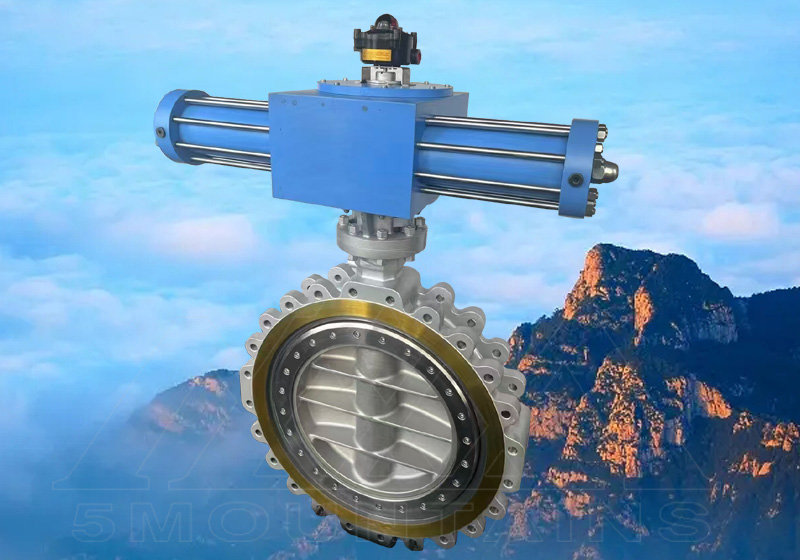 Lug Butterfly Valve with Actuator